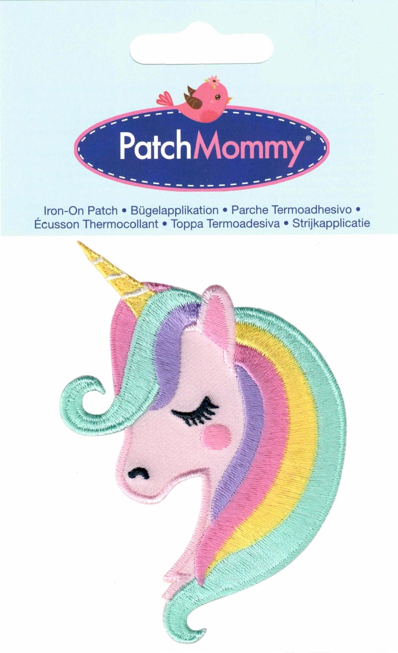 PatchMommy Unicorn Patch, Iron On/Sew On - Appliques for Kids Baby - Image 3